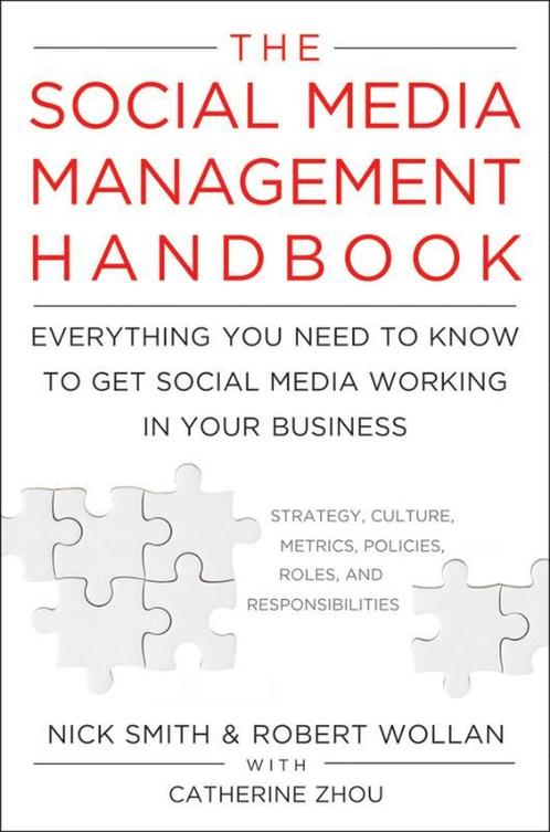 Social Media Management Handbook 9780470651247, Boeken, Economie, Management en Marketing, Zo goed als nieuw, Verzenden
