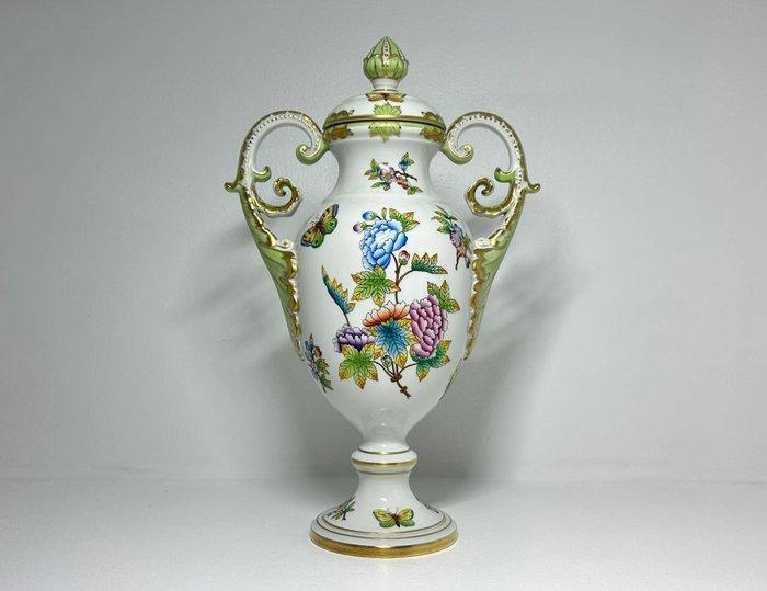 Herend - Vaas - Porselein - XL Queen Victoria vaas, Antiek en Kunst, Antiek | Glas en Kristal