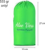 Bamboe Travel Pillow - Pure-air Aloë Vera Reiskussen - smar, Verzenden, Nieuw