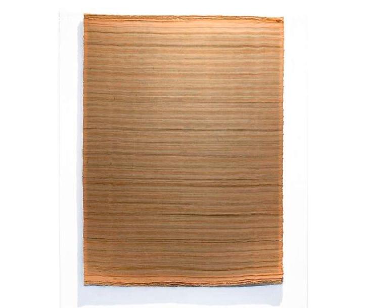 Denmark Kunstwerk met versneden kranten, Antiek en Kunst, Kunst | Overige Kunst, Ophalen