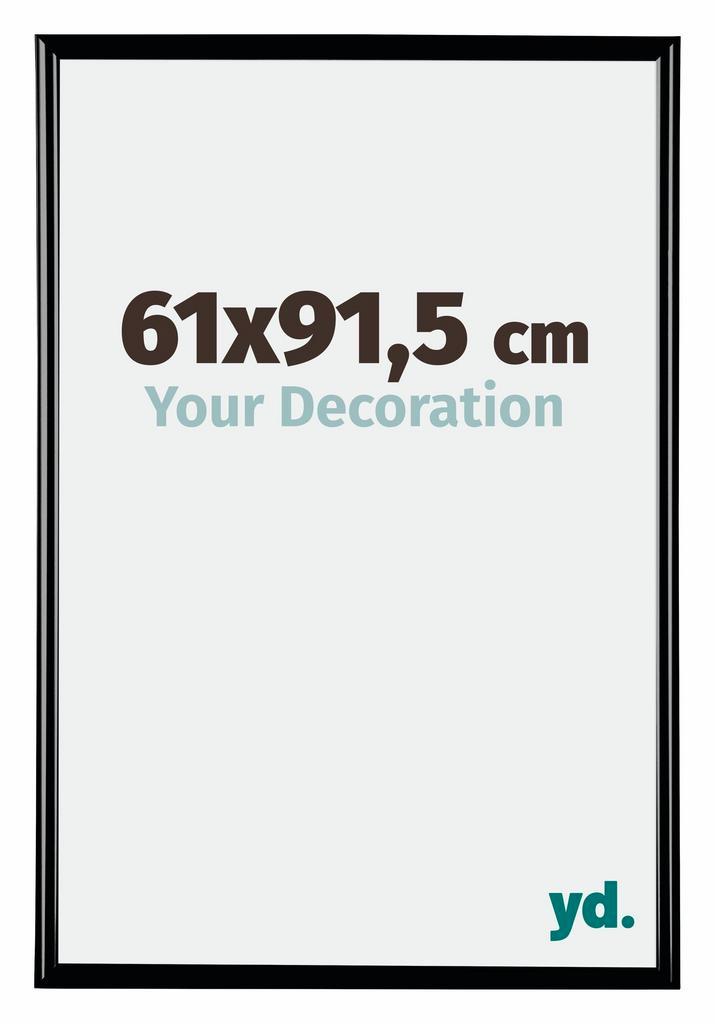 Fotolijst 61x91,5 cm - Zwart Hoogglans - Kunststof -, Huis en Inrichting, Woonaccessoires | Lijsten, Nieuw, Verzenden