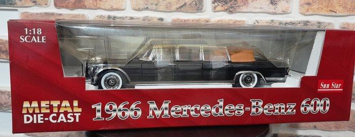 Sunstar 1:18 - Modelauto - Mercedes-Benz 600, Hobby en Vrije tijd, Modelauto's | 1:5 tot 1:12