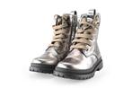 Shoesme Veterboots in maat 26 Zilver | 10% extra korting, Verzenden, Jongen of Meisje, Schoenen, Zo goed als nieuw