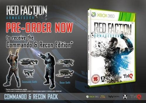 Red Faction Armageddon commando _ recon edition (Xbox 360, Spelcomputers en Games, Games | Xbox 360, Nieuw, Ophalen of Verzenden