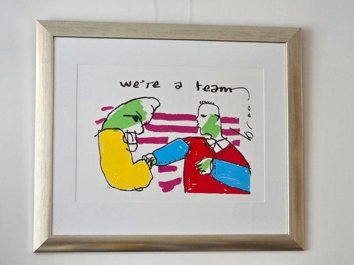 Herman Brood (1946-2001) - were a team, Antiek en Kunst, Kunst | Designobjecten