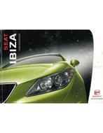 2008 SEAT IBIZA INSTRUCTIEBOEKJE NEDERLANDS, Auto diversen, Handleidingen en Instructieboekjes