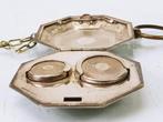 Vesta doosje - .800 zilver - Houder voor munten, hanger, Antiek en Kunst