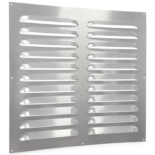 Aluminium schoepenrooster (grote schoep) opbouw 500 x 500mm, Doe-het-zelf en Verbouw, Ventilatie en Afzuiging, Nieuw, Verzenden