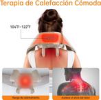 Nekmassage apparaat - Shiatsu Massagekussen - Beige - Mebak, Verzenden, Zo goed als nieuw