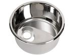 Osculati RVS Wasbak rond 330x180mm, Watersport en Boten, Ophalen of Verzenden, Nieuw