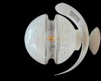 Wandlamp (2) - metal lacado, cristal, Antiek en Kunst, Antiek | Lampen