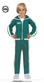 Squid Game Deelnemer Kostuum Kind, Ophalen of Verzenden, Nieuw