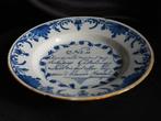 Bord - Aardewerk - Delft spreukbord, Antiek en Kunst, Antiek | Glas en Kristal