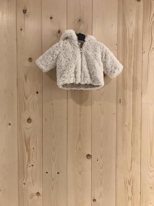 <p>Grain de Blé Jas / Wit / Maat 50</p>, Kinderen en Baby's, Babykleding | Maat 50