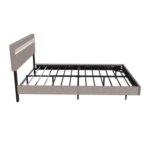 Zwevend bed Lissabon - 140x200cm - Kunstleer - Incl. LED - B, Huis en Inrichting, Slaapkamer | Bedden, Nieuw, Verzenden