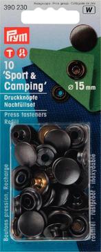 Prym Sport & Camping drukknopen navulling donker brons, Watersport en Boten, Ophalen of Verzenden, Nieuw, Onderhoud en Reparatie
