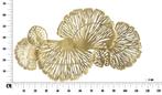 WANDDECORATIE IRIS VERTICALE CM 115X5X64, Huis en Inrichting, Woonaccessoires | Overige, Ophalen of Verzenden, Nieuw