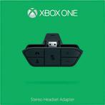 Microsoft Xbox One Stereo Headset Adapter-Zwart (Xbox One), Spelcomputers en Games, Spelcomputers | Xbox | Accessoires, Ophalen of Verzenden