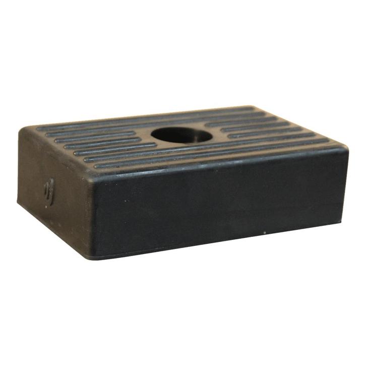 Novio Bootkussen rubber zwart 131x81x37mm, Auto diversen, Aanhangwagen-onderdelen, Ophalen of Verzenden