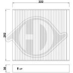 BINNENFILTER VOOR LEXUS GS L10 2012-2020 8713930100, Ophalen of Verzenden, Nieuw