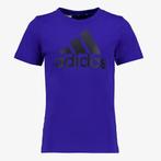 Adidas U BL kinder sport T-shirt donkerblauw maat 164/170, Verzenden, Nieuw