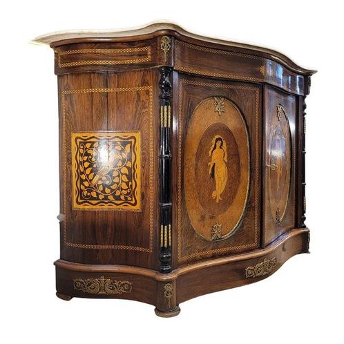 Dressoir - Brons, Marmer, Meubelmaken van verschillende, Antiek en Kunst, Antiek | Meubels | Stoelen en Banken