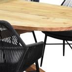 Chianti Ellips dining tuinset 280x130xH75 cm 7 delig teak, Tuin en Terras, Tuinsets en Loungesets, Ophalen of Verzenden, Nieuw