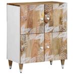 vidaXL Dressoir 60x33,5x75 cm massief mangohout, Huis en Inrichting, Verzenden, Nieuw