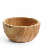 Olijfhouten kom | 125x60 mm, Verzenden, Nieuw in verpakking