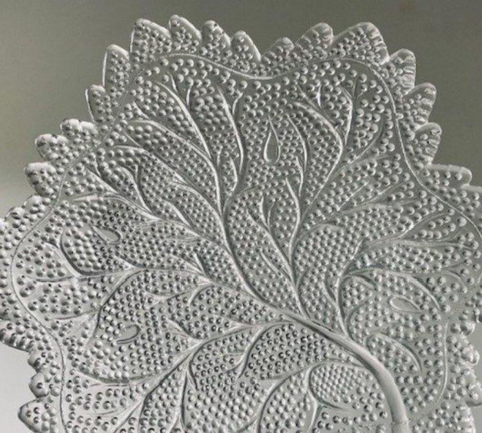 Val Saint Lambert - Bord (12) - Aperitiefbordjes - Glas -, Antiek en Kunst, Antiek | Meubels | Tafels