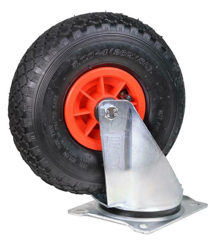 Kruiwagens Lucht zwenkwiel pro 300x4 pvc, Doe-het-zelf en Verbouw, Transportwagens, Nieuw, Ophalen of Verzenden