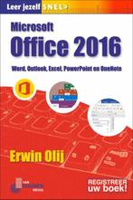 Leer jezelf SNEL... Microsoft Office 2016 9789059408524, Verzenden, Zo goed als nieuw, Erwin Olij