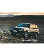 2002 RANGE ROVER ACCESSOIRES BROCHURE ENGELS, Boeken, Auto's | Folders en Tijdschriften, Nieuw, Author