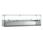 Opzetkoeling gn1/3 - glas vk38-150 | Tefcold | 16518, Verzenden