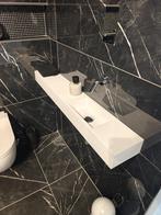 Design Fonteinplateau 120cm mat wit - 25 PKW, Ophalen, Nieuw, Wastafel