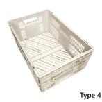 Kunststof krat 600x400x240mm zwart geperforeerd, gebruikt -, Doe-het-zelf en Verbouw, Gebruikt, 40 tot 60 cm, 50 tot 75 cm, Ophalen of Verzenden