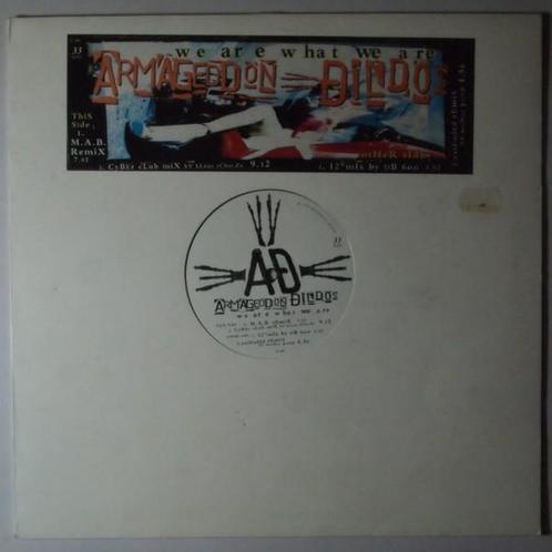 Armageddon Dildos - We are what we are - 12, Cd's en Dvd's, Vinyl Singles, Maxi-single, Gebruikt, 12 inch, Pop