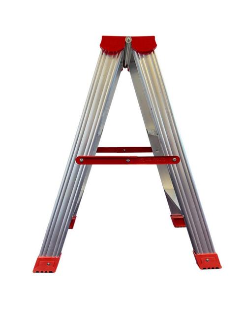 Stevige Aluminium Huishoudtrap - 2x3 Treden - Antislip &..., Doe-het-zelf en Verbouw, Ladders en Trappen, Nieuw, Ophalen of Verzenden