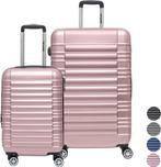 2dekans | TRVLMORE Kofferset - 2 Delig - 38L Handbagage +, Sieraden, Tassen en Uiterlijk, Koffers, Ophalen of Verzenden, Zo goed als nieuw