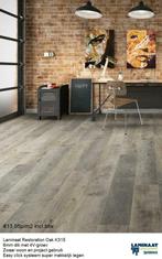 Laminaat Vintage Sloophout 8 X Decoren €13,95p/m2 incl. btw, Vintage Laminaat vloeren, 75 m² of meer, Nieuw, Crème