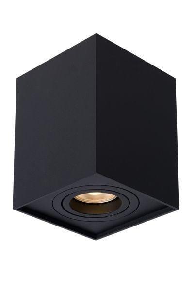 Lucide BOX - Plafondspot GU10 Zwart Kantelbaar, Huis en Inrichting, Lampen | Plafondlampen, Nieuw, Verzenden