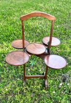 Taartstandaard - Mahonie - Monoplane cake ca. 1910.