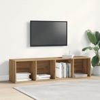 vidaXL Tv-meubel 120x34x37 cm bewerkt hout artisanaal, Huis en Inrichting, Kasten | Televisiemeubels, Verzenden, Nieuw, Overige houtsoorten
