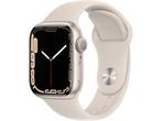 Apple Watch Series 7 - Smartwatch - Zuurstofmeting ECG - Wit, Verzenden, Zo goed als nieuw