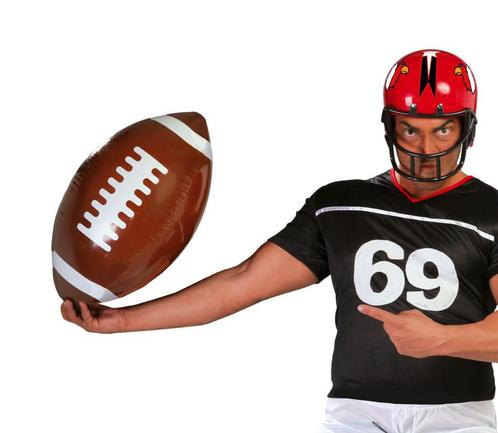 Rugbybal Opblaasbaar 40cm, Hobby en Vrije tijd, Feestartikelen, Nieuw, Verzenden