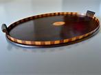 Dienblad - Edwardiaans - Mahonie met fruitwood-inleg -