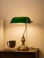 Bureaulamp - Prachtige bankierslamp klassiek – smaragdgroen
