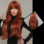 Koper rode pruik -Halloween thema - Nieuw - 70cm, Verzenden, Nieuw