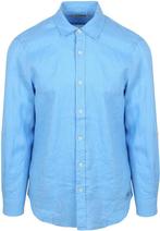 Scotch and Soda Linnen Overhemd Blauw maat XL Heren, Verzenden, Nieuw, Blauw, Scotch and Soda