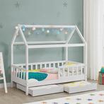 2dekans | Kinderbed Marli - 90 x 200 cm - Wit - Incl., Kinderen en Baby's, Ophalen of Verzenden, Zo goed als nieuw